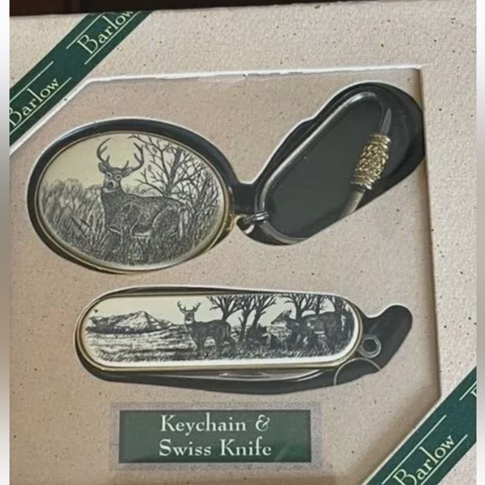 Barlow American name brand with knifes